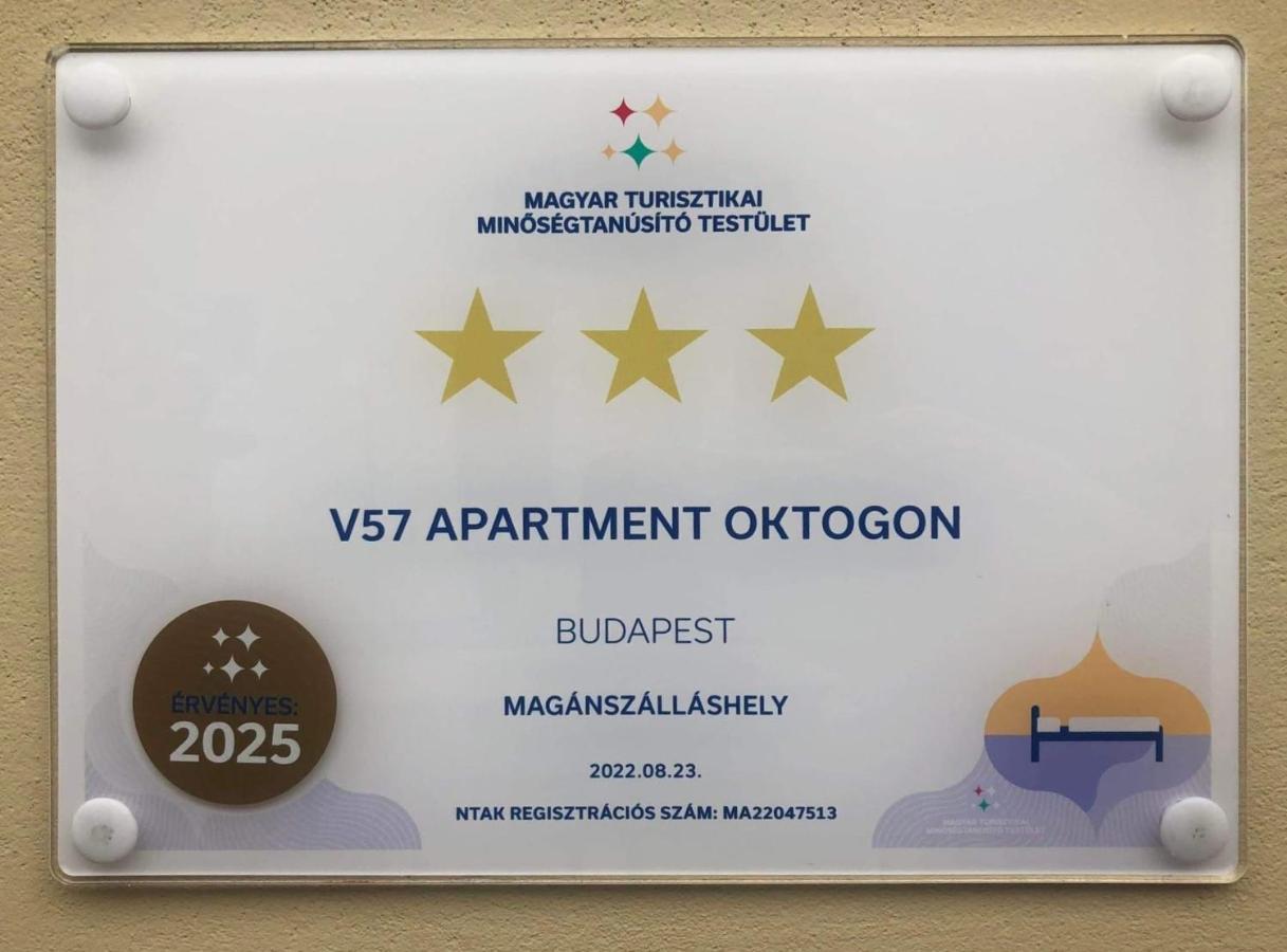 V57 Apartment Oktogon Budapest Exterior foto
